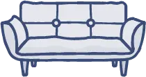家具のイラスト